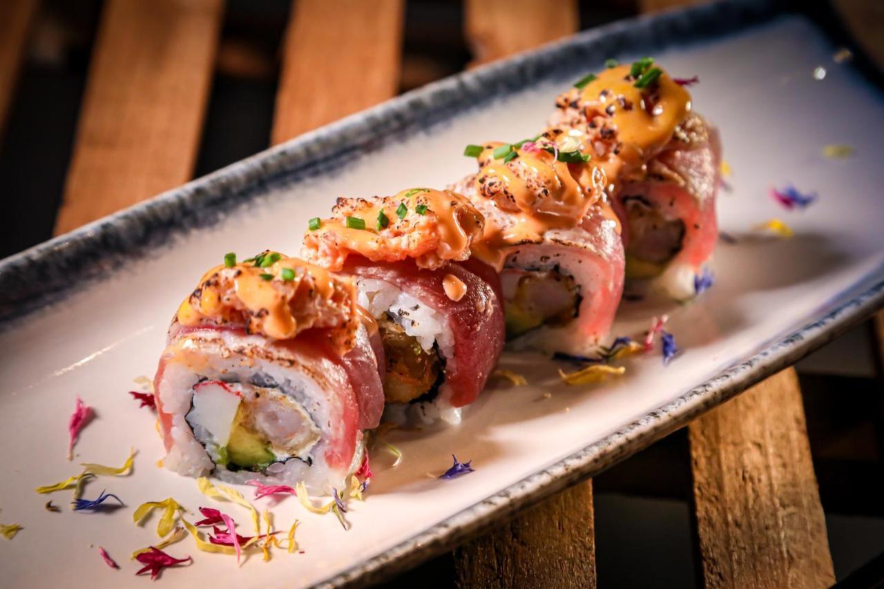 Lausanne Palace Bagian luar foto Sushi